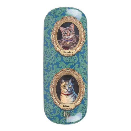 Mad About Cats Glasses Case by Lisa Parker