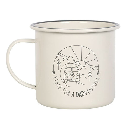 Dadventure Enamel Camping Mug