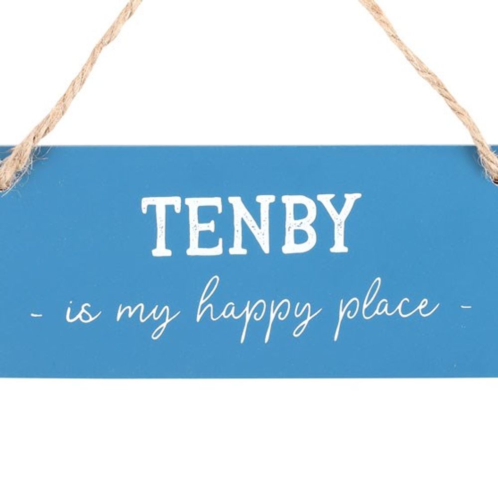 Tenby is My Happy Place Hanging Sign