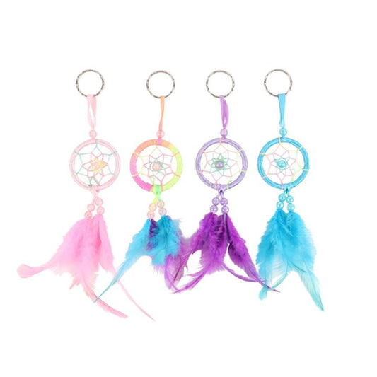 Set of 12 Mini Pastel Dreamcatchers